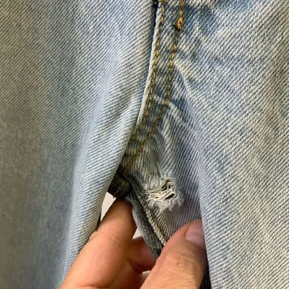 Revice Bicolor Blue Black Jeans Size 27 - Picture 9 of 14